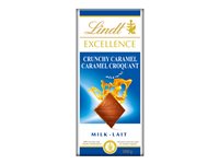Lindt EXCELLENCE Milk Chocolate Bar - Crunchy Caramel - 100g