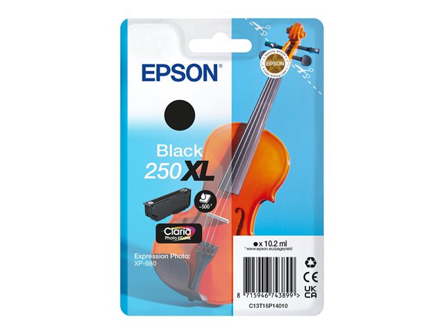 EPSON Singlepack Black 250XL ink C13T16P14010