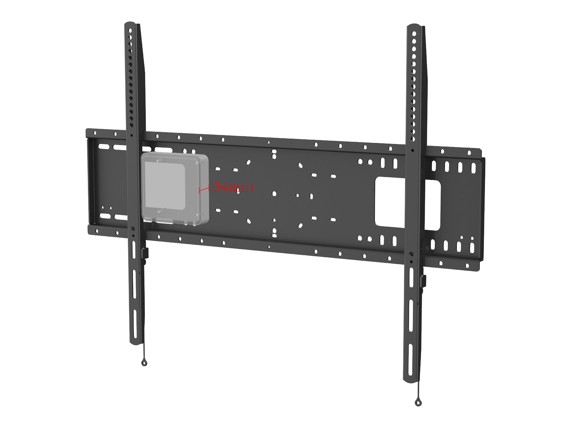 Vision VFM-F51T Präsentationswagen Mattschwarz