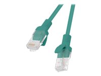 Lanberg CAT 5e Ikke afskærmet parsnoet (UTP) 25cm Patchkabel Grøn RAL 6024