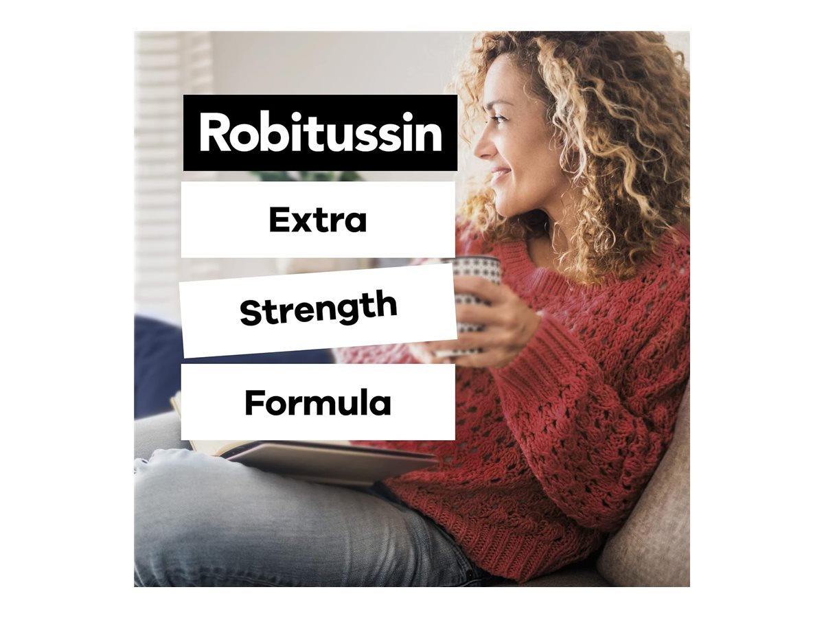 Robitussin Cough & Cold Extra Strength Syrup Cherry 100ml