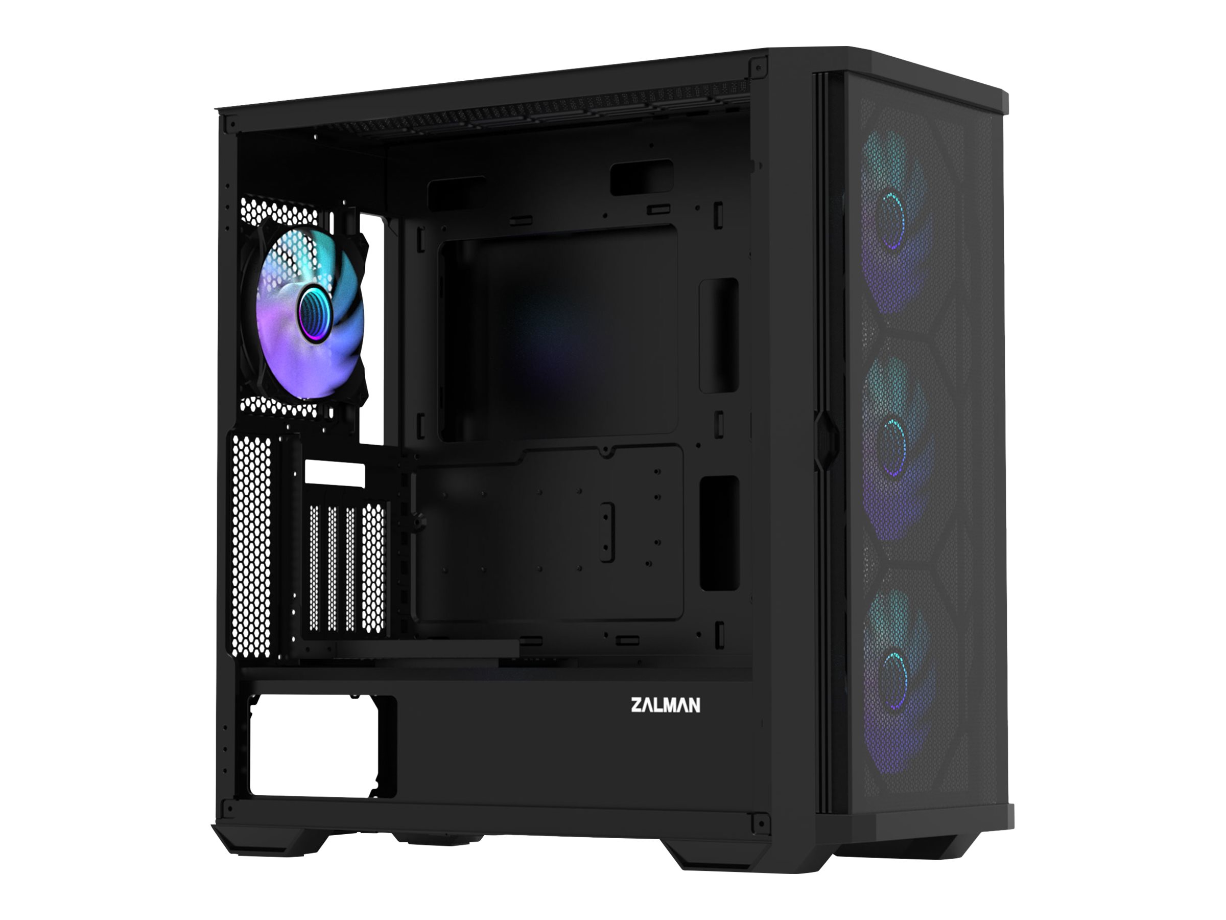 Zalman Z10 DUO mid tower Product shot Left-angle 79903