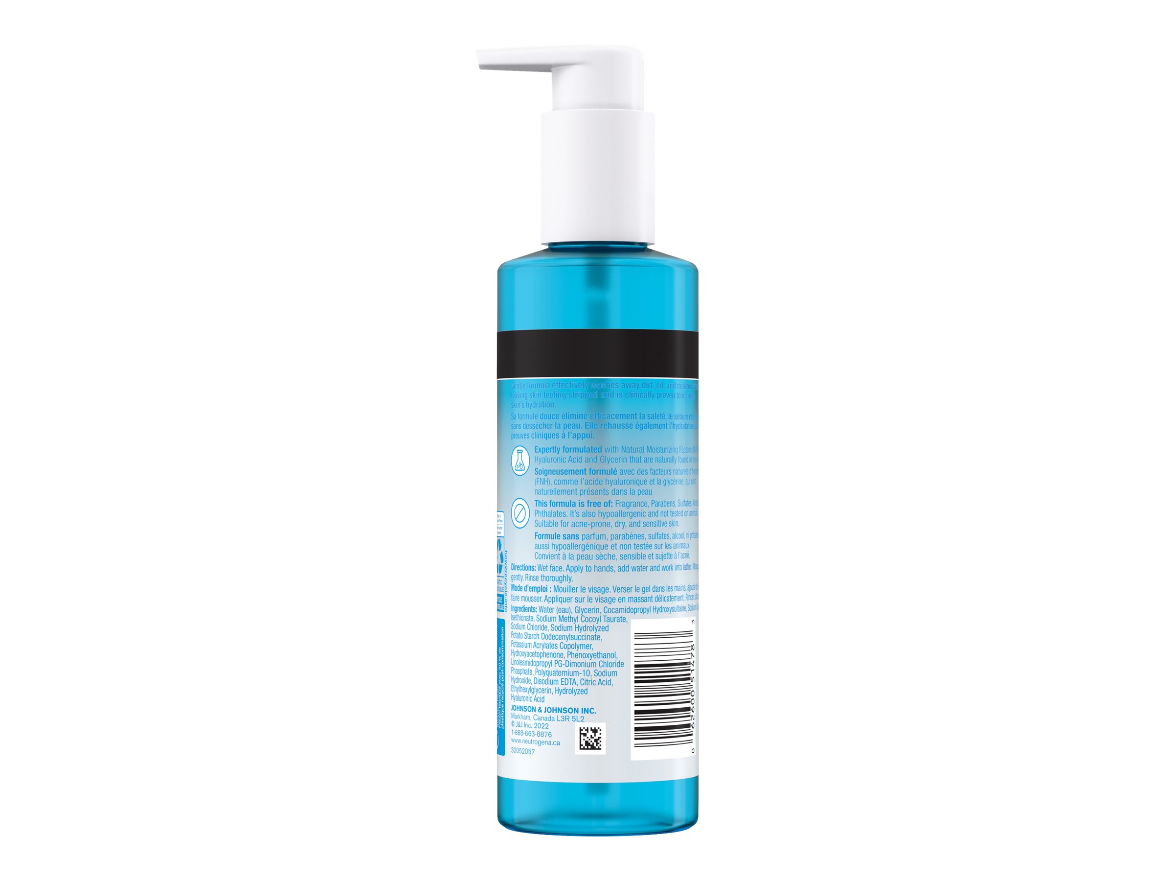 Neutrogena Hydro Boost Hydrating Gel Cleanser - Fragrance Free - 230ml