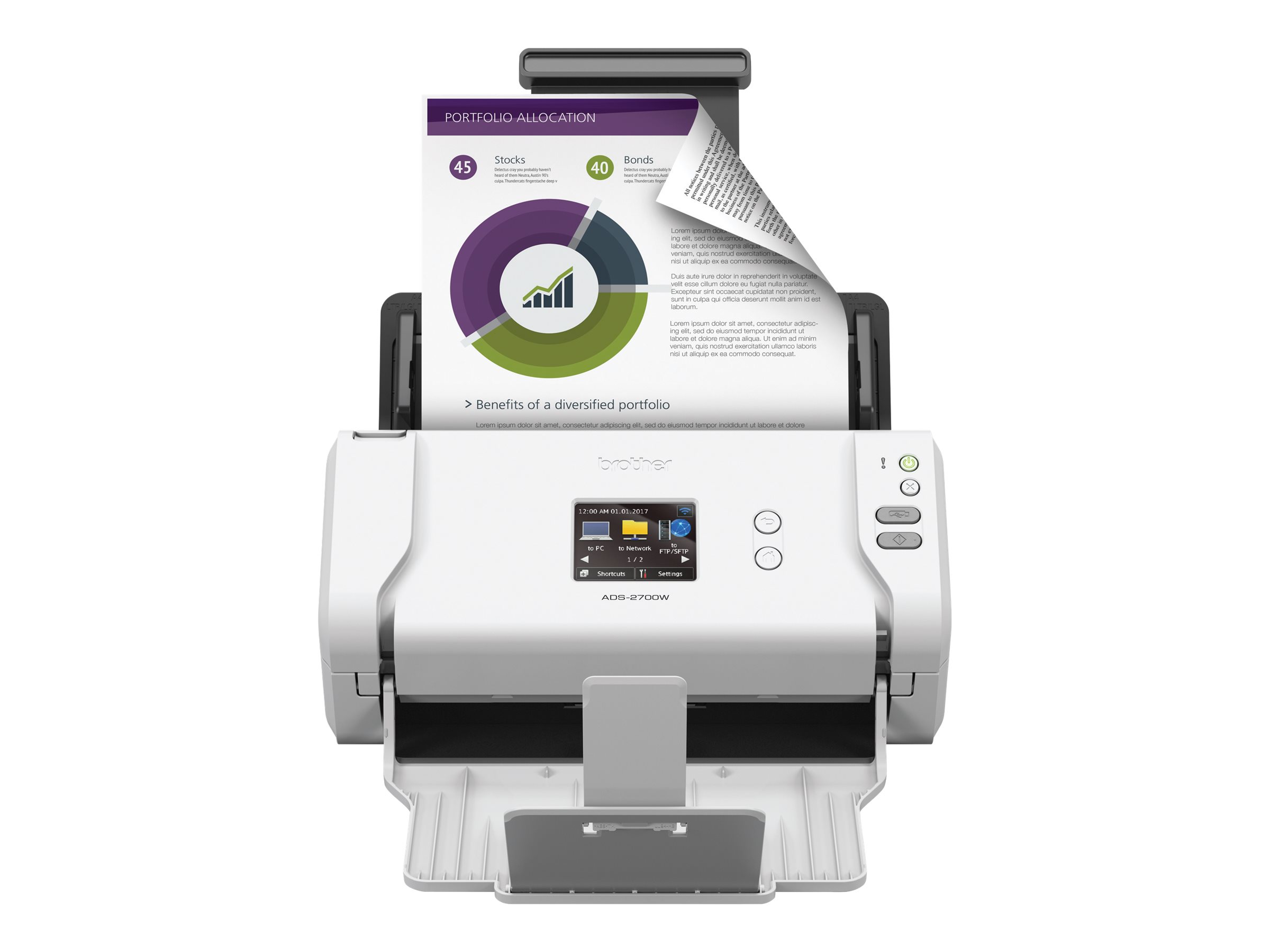 Brother ADS-2700W - Document scanner