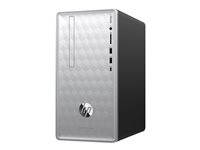HP Pavilion 590-p0040 Tower Ryzen 5 2400G / 3.6 GHz RAM 8 GB HDD 1 TB DVD-Writer 