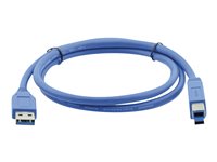 Kramer C-USB3/AB Series USB 3.0 USB-kabel 90cm Blå