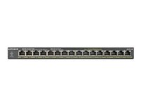 NETGEAR GS316P - switch - 16 ports - unmanaged