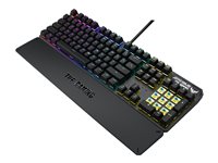 ASUS TUF Gaming K3 Tastatur Mekanisk RGB Kabling Fransk