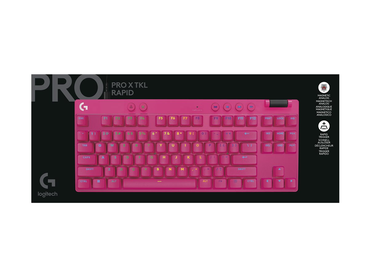 PRO X TKL RAPID Keyboard Magenta UK – foto 5
