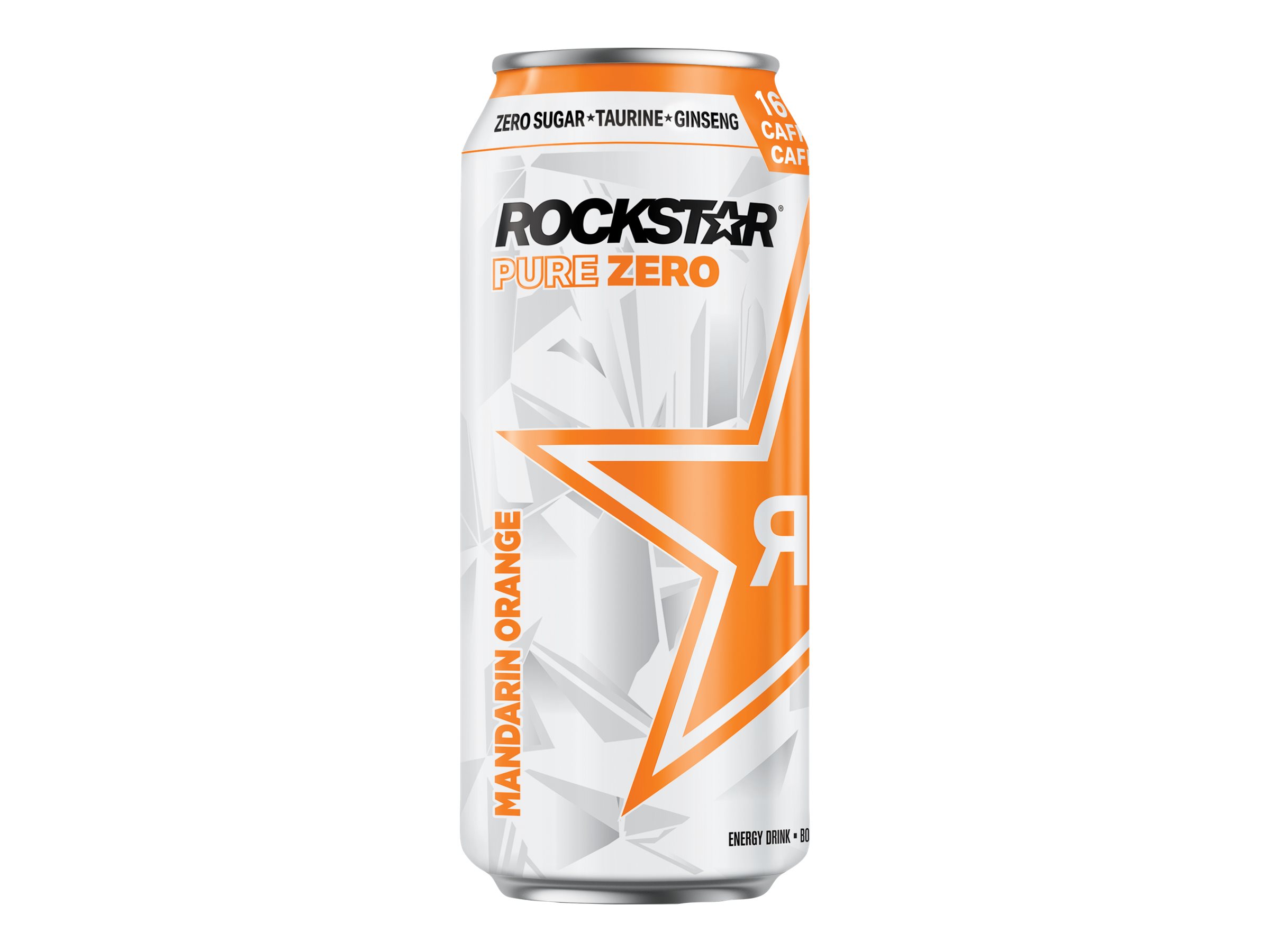 Rockstar Caffeinated Energy Drink - Mandarin Orange - 473ml