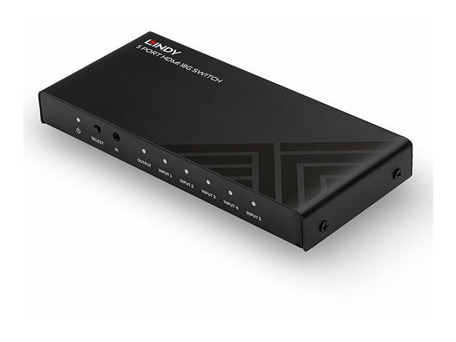 Switch HDMI 5 ports, 18G