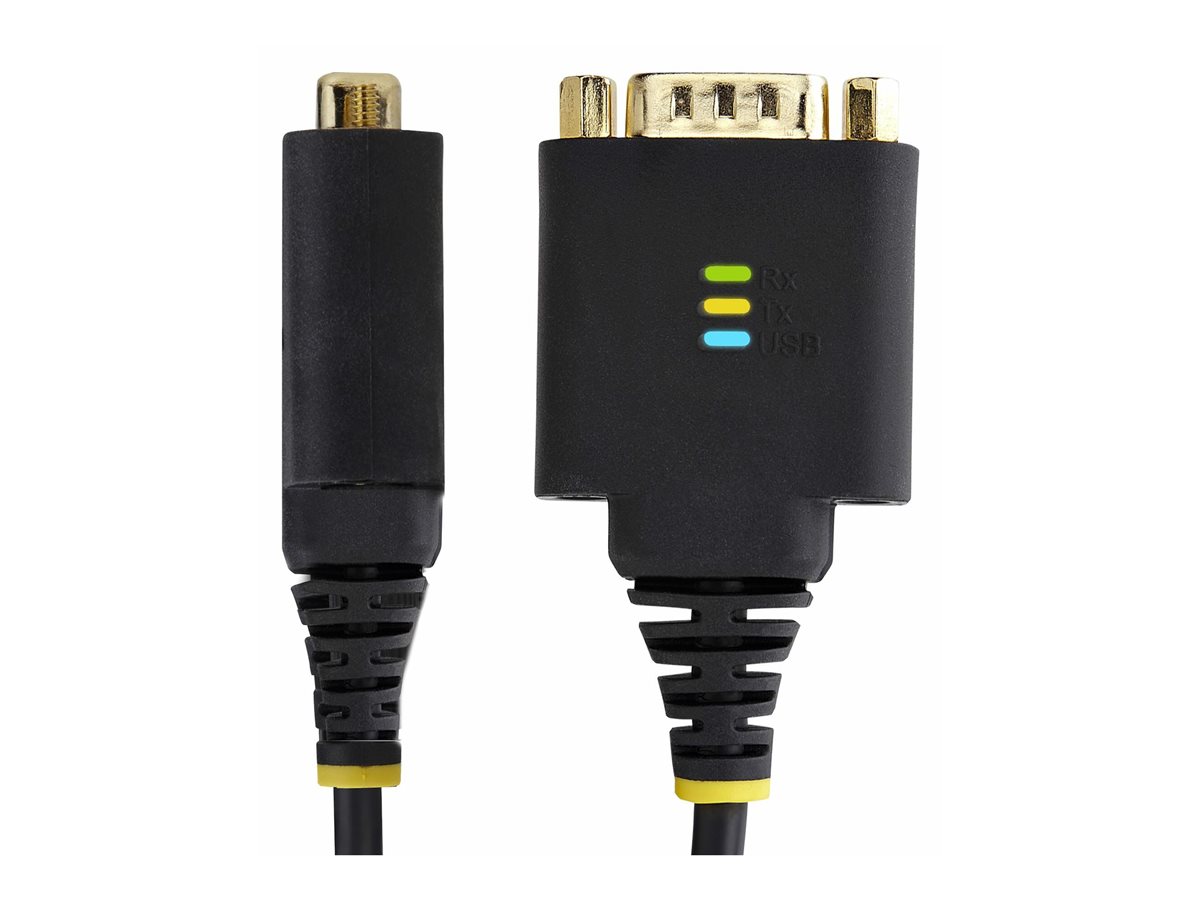 StarTech.com 1ft (30cm) USB to Serial Adapter Cable, COM Retention, RS232 - USB / sériový kabel - USB do DB-9 - 30.5 cm – foto 7