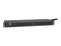 Eaton Tripp Lite Series PDU Basic 120V 2.9kW 30A 5-15R 24 Outlet L5-30P Horizontal 1URM - Horizontal rackmount - unidad de distribución de potencia (montaje en bastidor)