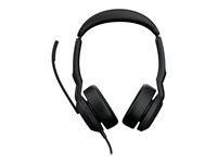 Jabra Evolve2 50 MS Stereo Trådløs Headset Sort