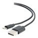C2G 3.3ft USB A to Lightning Cable