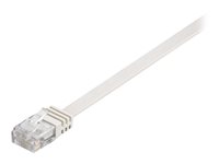 MicroConnect CAT 6a Ikke afskærmet parsnoet (UTP) 15m Netværkskabel Hvid