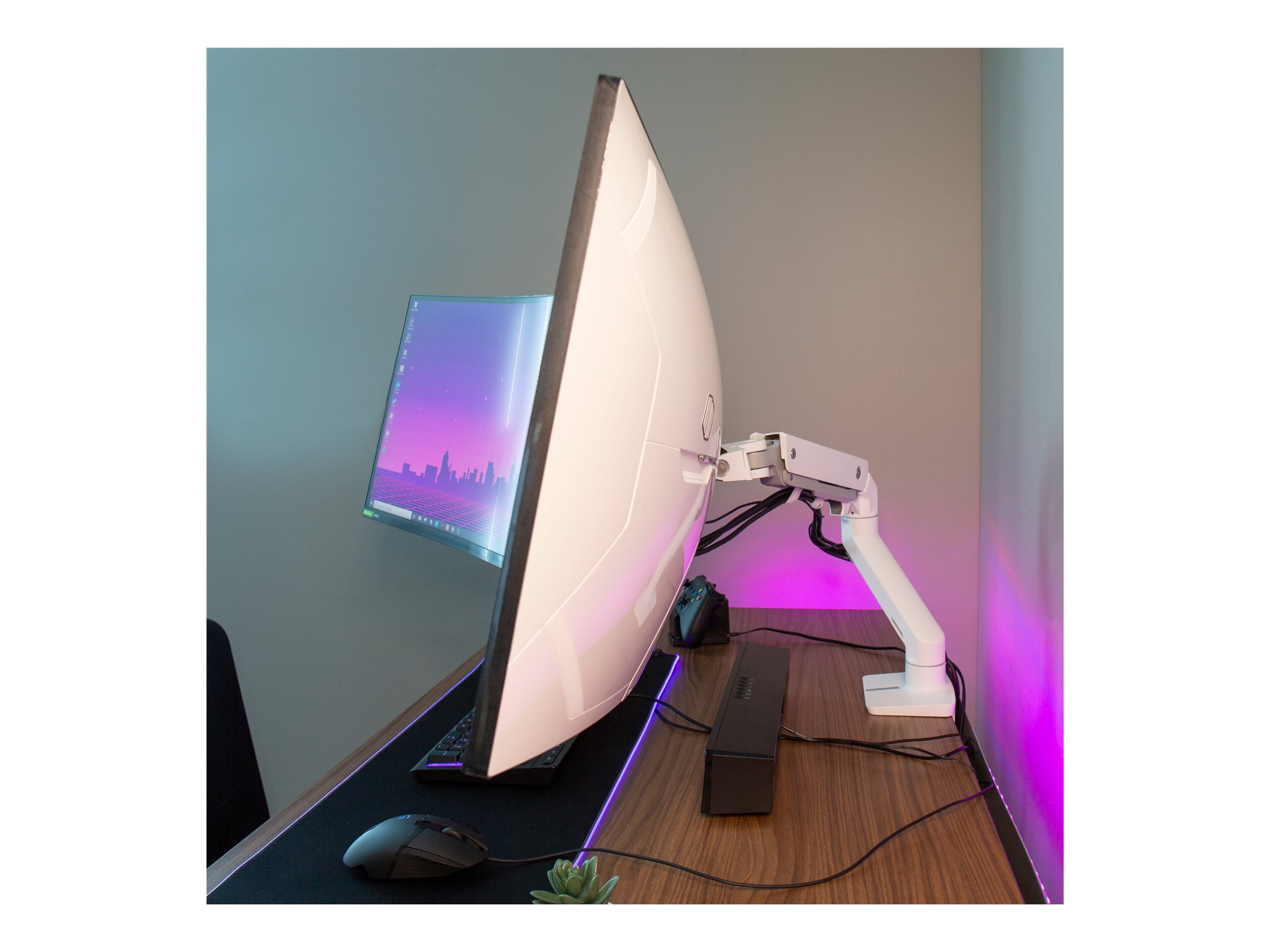 Ergotron HX mounting component heavy-duty for LCD display Product shot Left side 78000