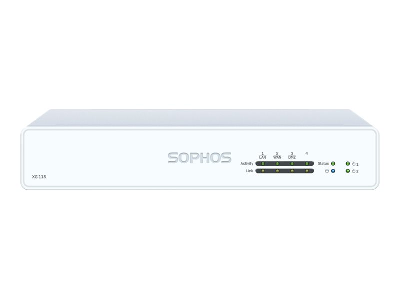 Sophos XG 115 rev.3 Security Appliance (EU/UK/US power cord)
