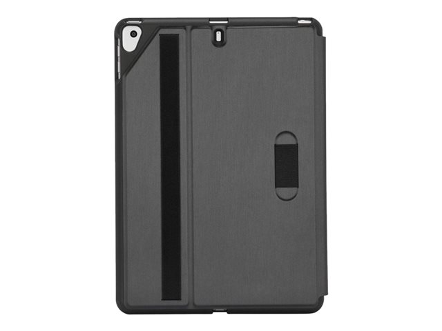 Targus Click-In - Flip cover for tablet - polyurethane, thermoplastic polyurethane (TPU) - black 