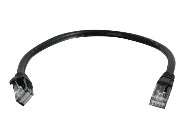 C2G Cat6 Booted Unshielded (UTP) Network Patch Cable - patch kabel - 7 m - černá – foto 4