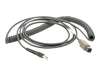 Zebra Grå 4.57m USB / strøm kabel