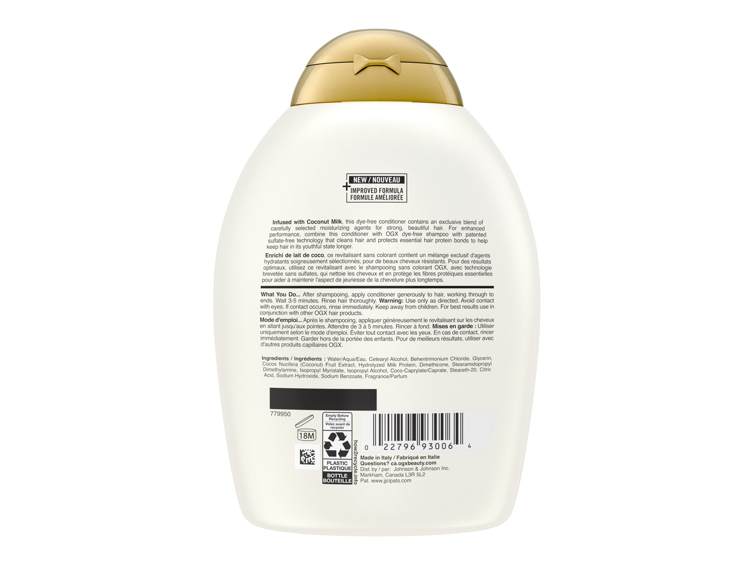 OGX Nourishing + Coconut Milk Conditioner - 385ml