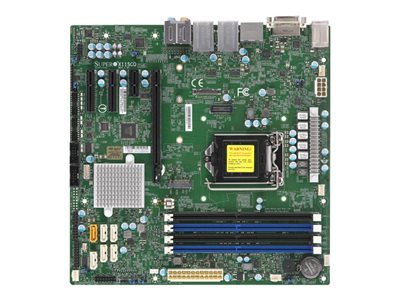 SUPERMICRO X11SCQ - motherboard - micro ATX - LGA1151 Socket - Q370
