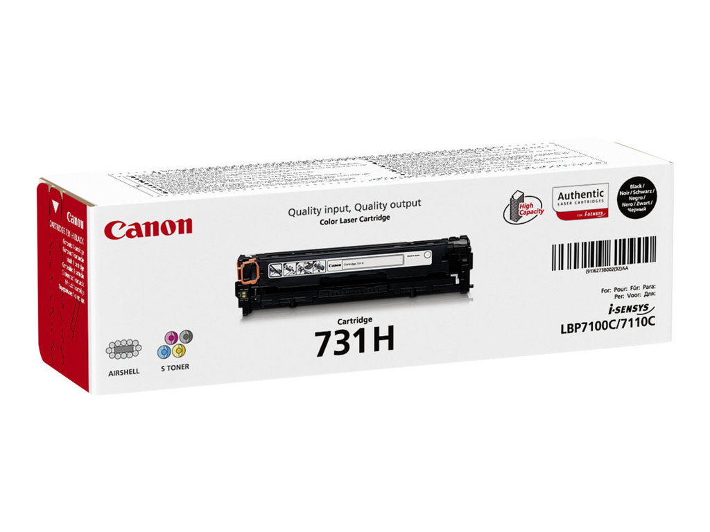 CANON CARTOUCHE TONER 731H BK P