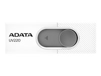 ADATA UV220 32GB USB 2.0 Grå Hvid