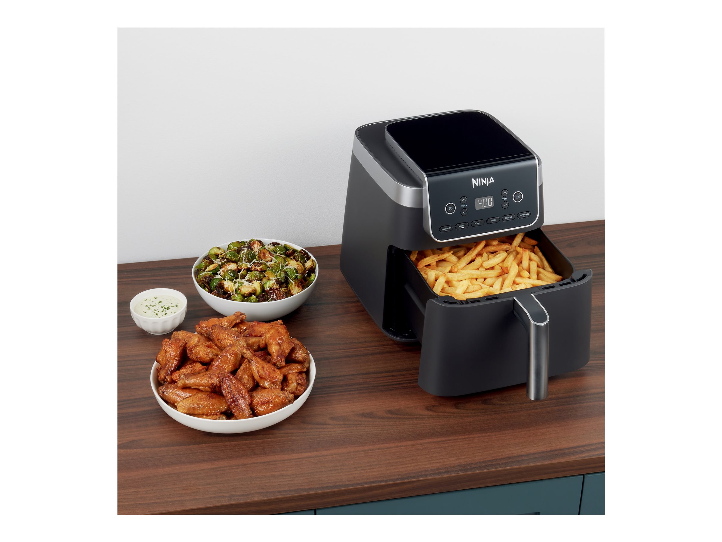 Ninja PRO XL Hot Air Fryer - 6.5qt - Deep Gray - AF181C