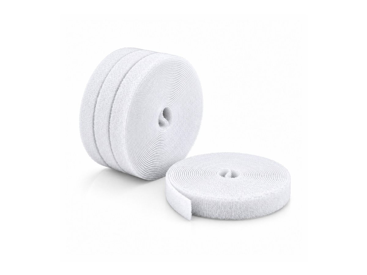 Startech role kabelového pásku - hook and loop, 0.5" wide, cut-to-size, reusable. fastener tape. adjustable – foto 2