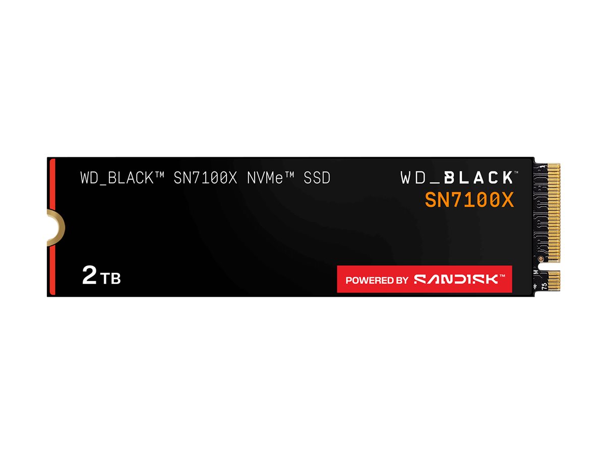 WD_BLACK SN7100X - SSD - 2 TB - PCI Express 5.0 x4 (NVMe) – foto 2