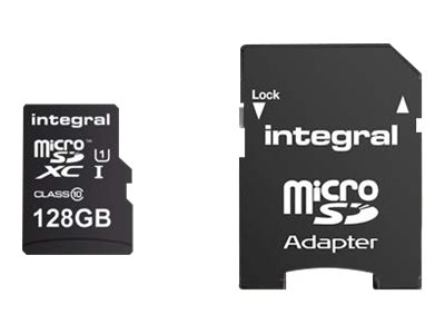 Image of Integral UltimaPro - flash memory card - 128 GB - microSDXC UHS-I