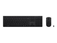 Lenovo Professional - Ensemble clavier et souris - sans fil - 2.4 GHz 