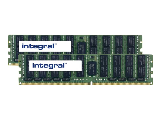 Image of Integral - DDR4 - kit - 128 GB: 2 x 128 GB - LRDIMM 288-pin - 2400 MHz / PC4-19200 - LRDIMM