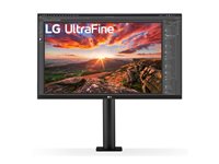 LG UltraFine Ergo 27UN880P-B 27' 3840 x 2160 (4K) HDMI DisplayPort USB-C 60Hz Forlæng Træk tilbage  Dockingskærm