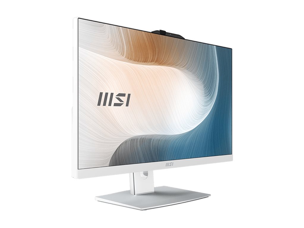 MSI Modern AM242TP 1M 2404NZ all-in-one Core 5 120U 1.4 GHz 8 GB SSD 512 GB LED Product shot Back 78701
