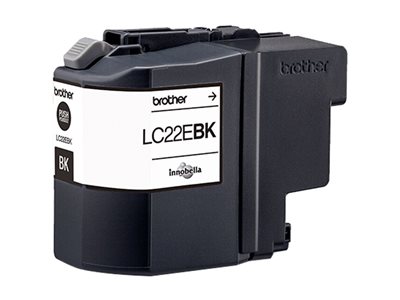 BROTHER LC22EBK Tinte schwarz
