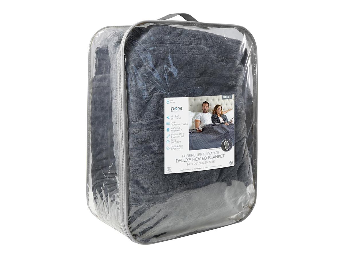 Pure Enrichment PureRelief Radiance Deluxe Heating Blanket PEHBKTGQ