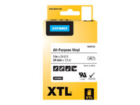 DYMO XTL All-Purpose - tape - 1 cassette(s) - Roll (2.4 cm x 7 m)