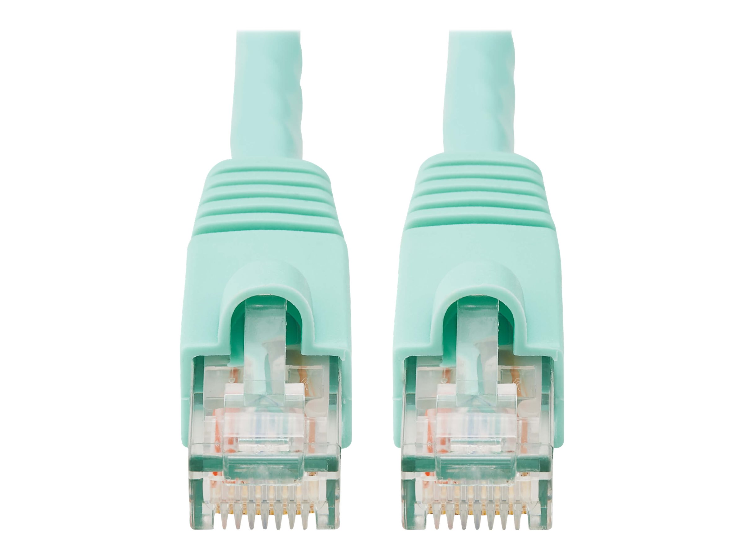 Tripp Lite 25ft Augmented Cat6 Cat6a Snagless 10G Patch Cable RJ45 Aqua 25'