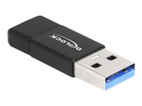 DeLOCK USB 3.2 Gen 2 USB-C adapter Sort