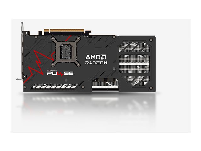 Sapphire Pulse Radeon OC graphics card Radeon RX 9070 GRE 12 Product shot Back 78400