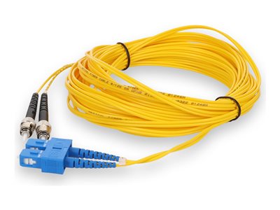 AddOn - Patch cable - ST/UPC single-mode (M) to SC/UPC single-mode (M)