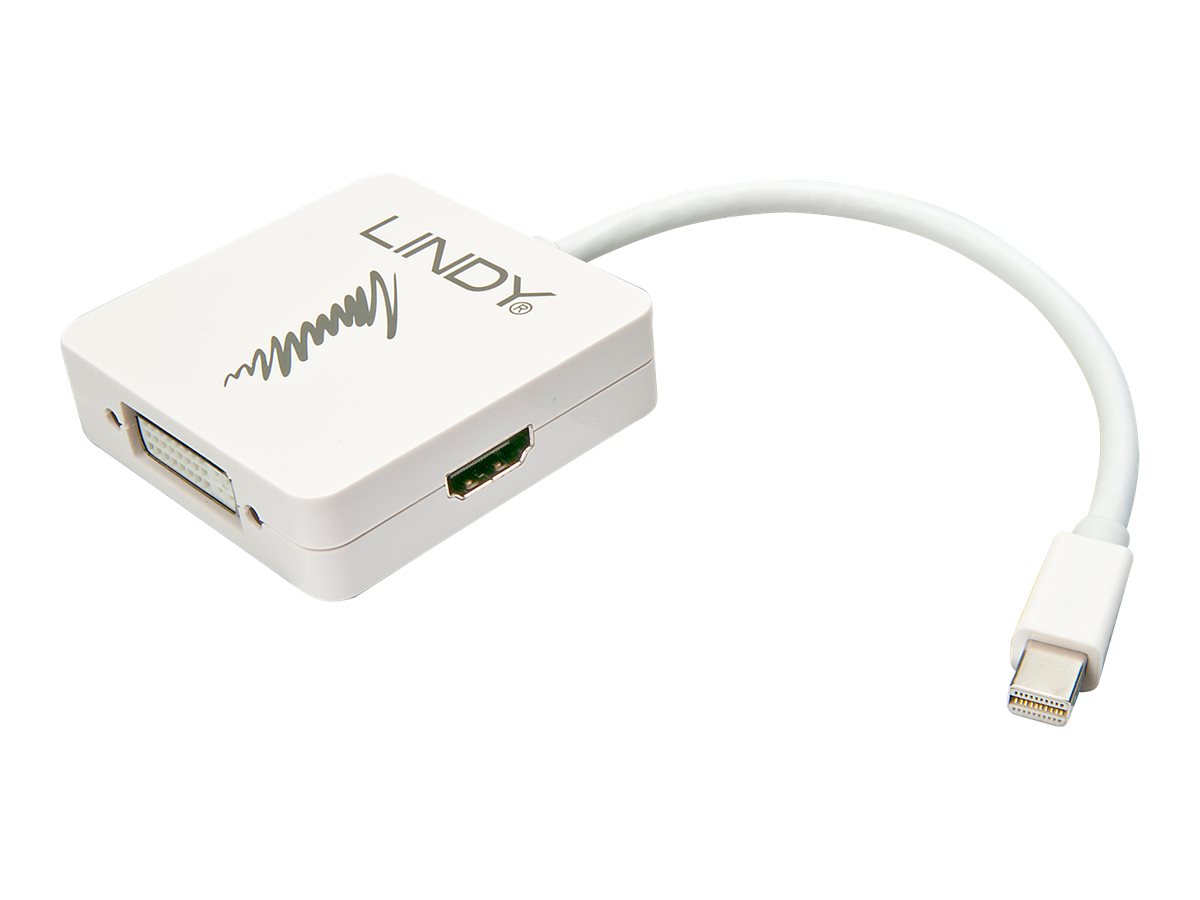 Convertisseur Mini DisplayPort vers HDMI, DVI & VGA