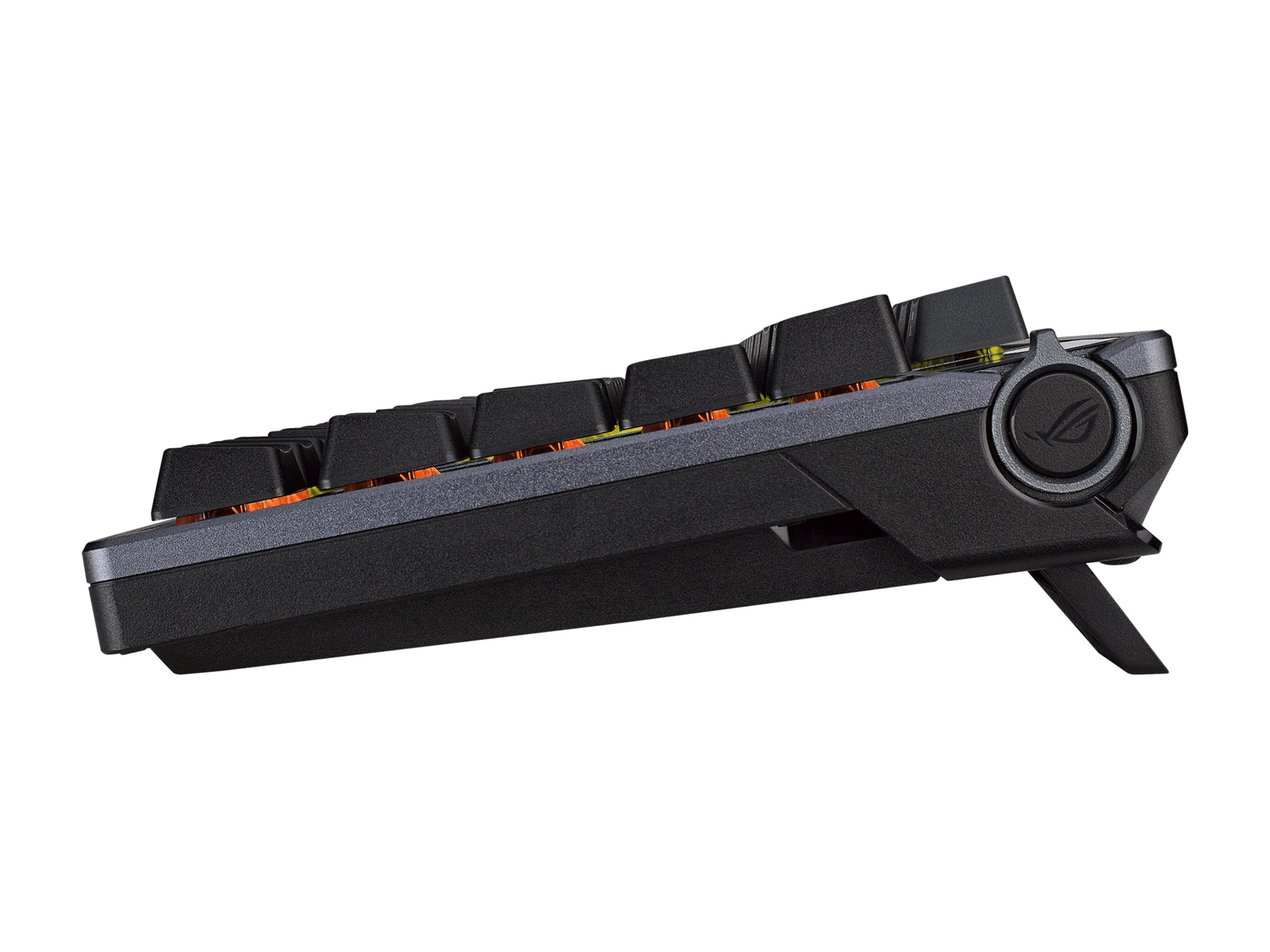 ASUS ROG Azoth keyboard with OLED display gun metal Input Product shot Back 79000