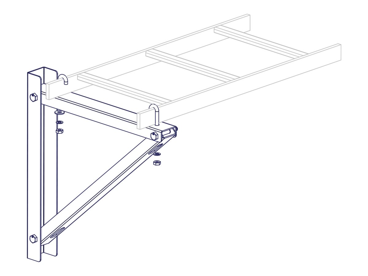 Great Lakes - Cable runway support bracket
