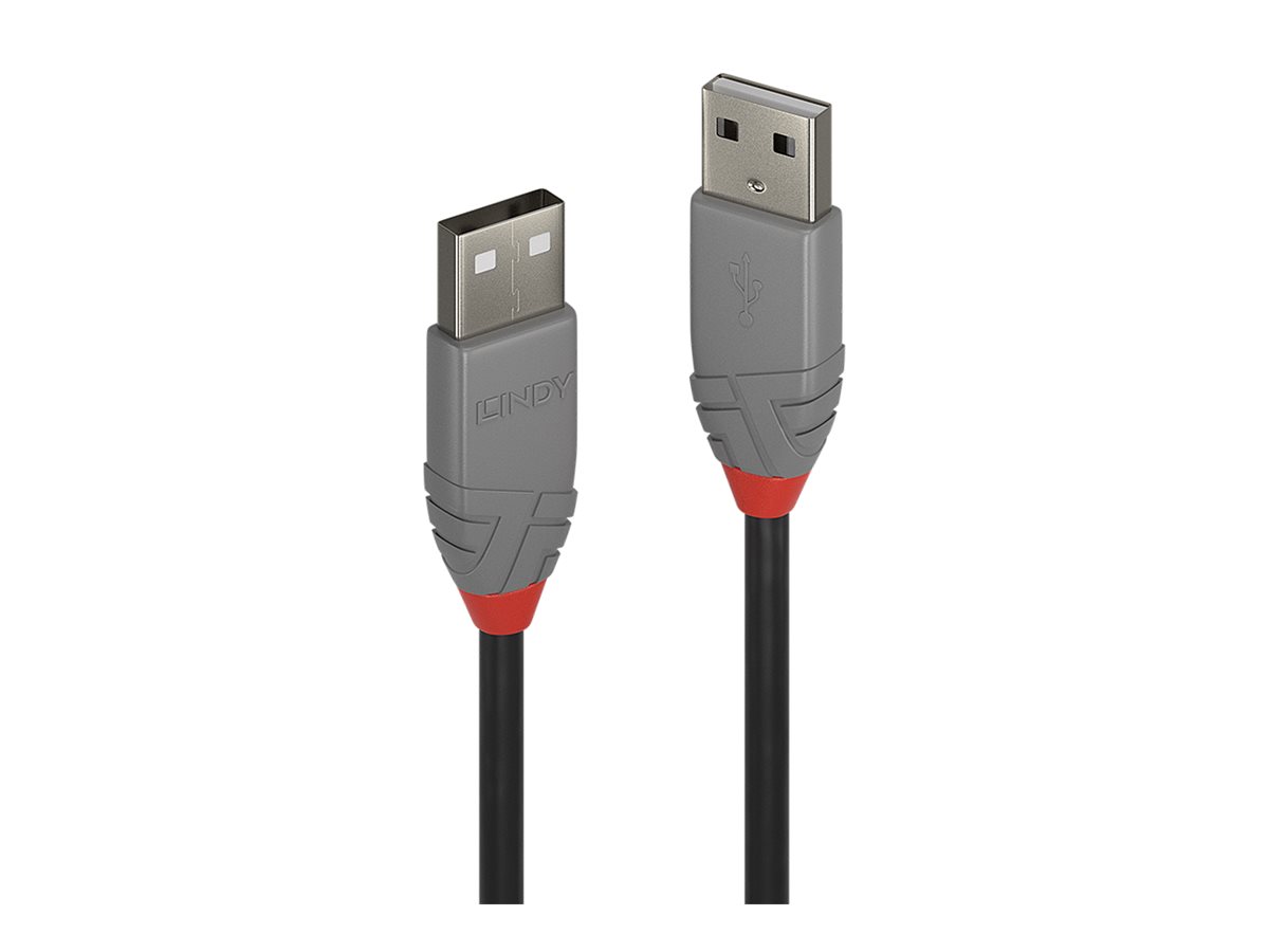 C ble USB 2.0 type A/A, Anthra Line, 0.2m