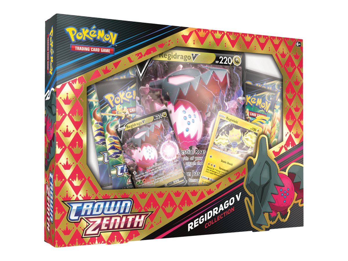 Pokemon TCG: Crown Zenith Regieleki V/Regidrago V Collection - Assorted