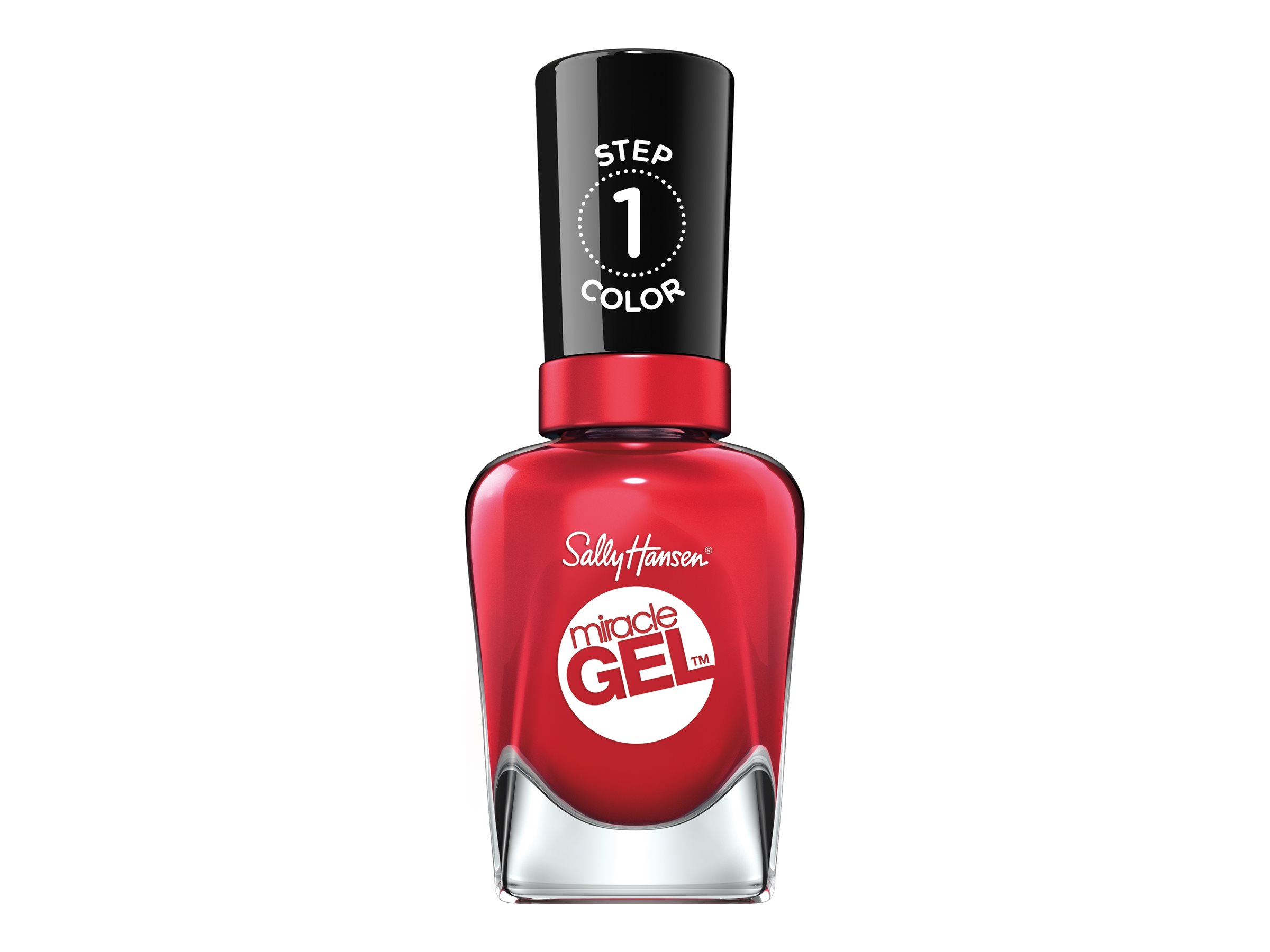 Sally Hansen Miracle Gel Step 1 Color Nail Polish - Off With Her Red! (444)